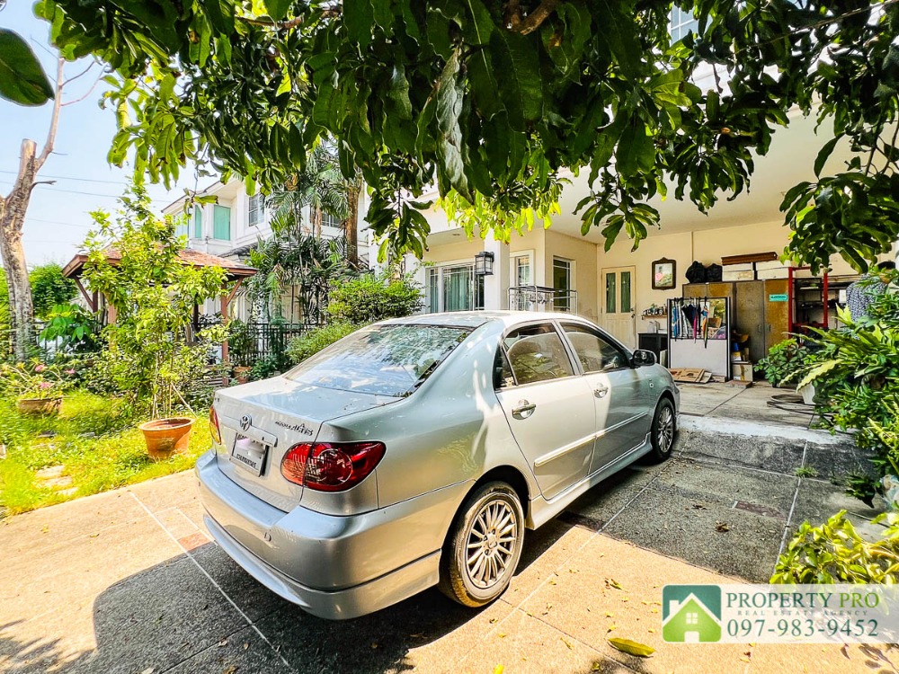 For SaleHouseSamut Prakan,Samrong : House for Sale at Nantawan Srinakarin, 3 bedroom 71 sqw 185 sqm Near MRT Si Thepa, Thepharak, Samrong : EL24S-017