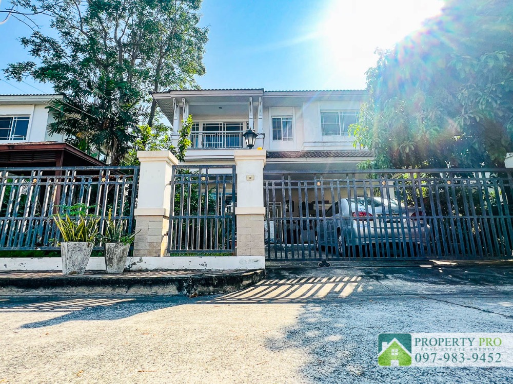 For SaleHouseSamut Prakan,Samrong : House for Sale at Nantawan Srinakarin, 3 bedroom 71 sqw 185 sqm Near MRT Si Thepa, Thepharak, Samrong : EL24S-017