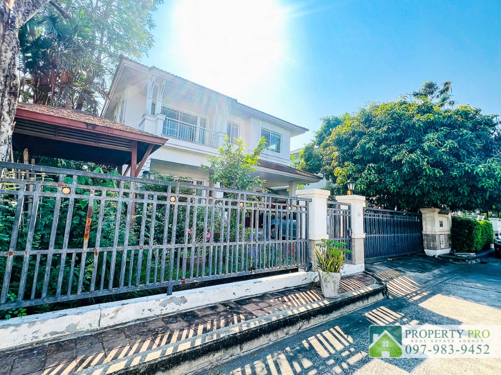 For SaleHouseSamut Prakan,Samrong : House for Sale at Nantawan Srinakarin, 3 bedroom 71 sqw 185 sqm Near MRT Si Thepa, Thepharak, Samrong : EL24S-017