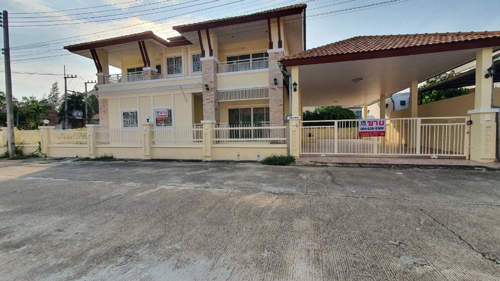 ขายบ้านพัทยา บางแสน ชลบุรี สัตหีบ : บ้านเดี่ยวหลังใหญ่ T.W. Garden Hill  (ทีดับบิ้ว การ์เด้น ฮิลล์) 128 ตรว. ตรงข้ามอัยการพัทยา นาจอมเทียน ห้วยใหญ่