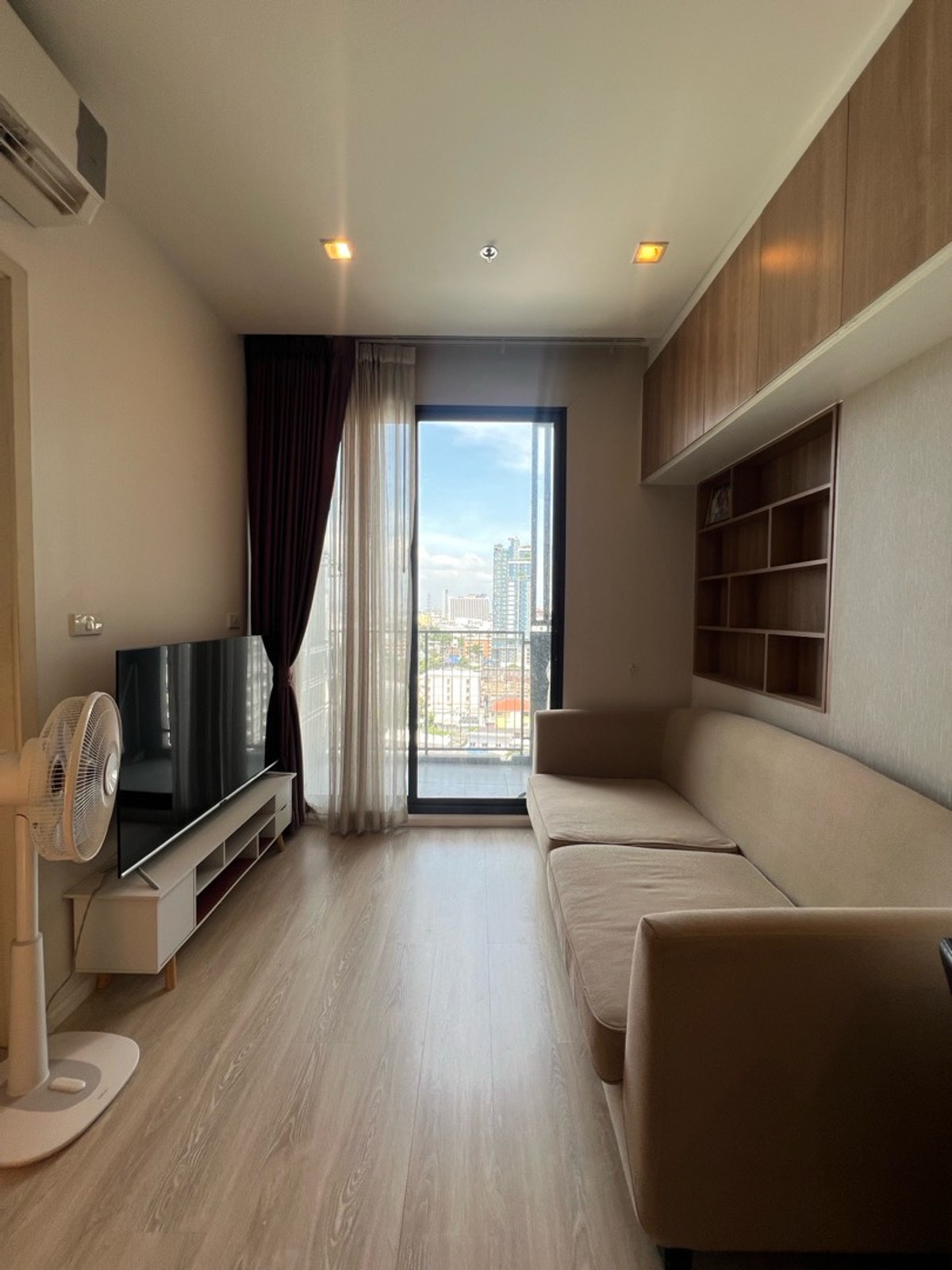 For RentCondoRatchadapisek, Huaikwang, Suttisan : 🔥For rent, beautiful room, high floor, Quinn Ratchada 17