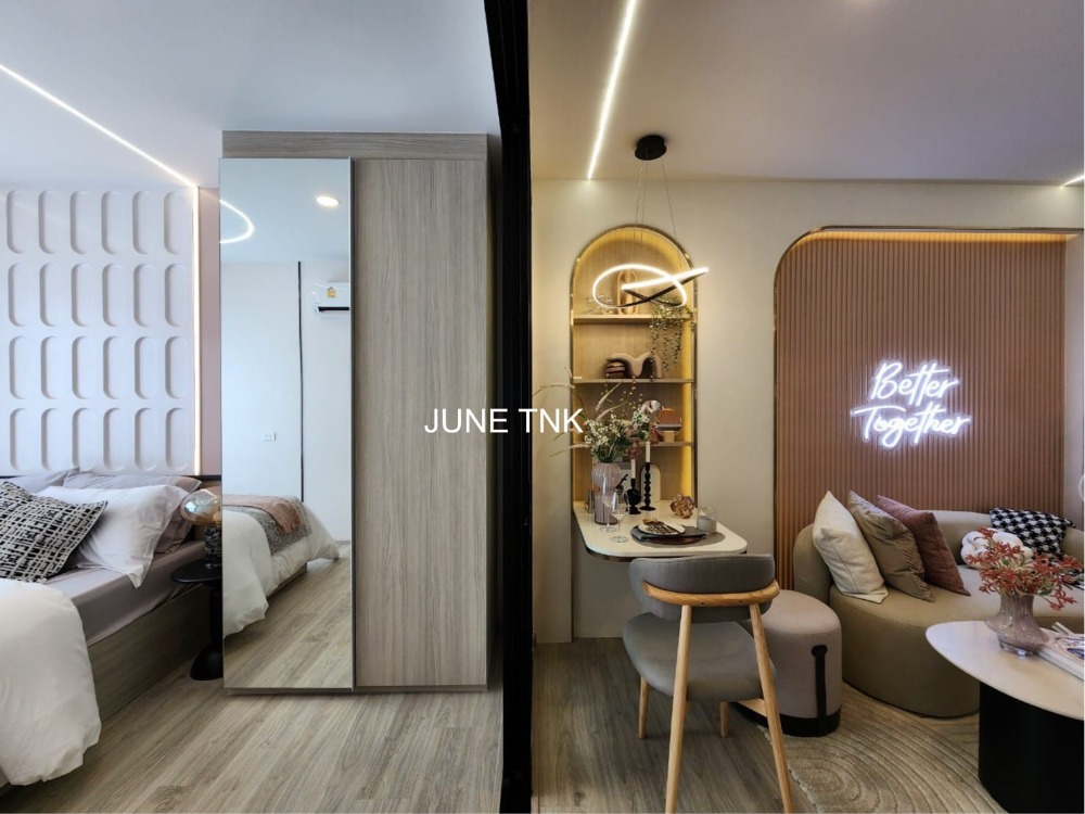 ขายดาวน์คอนโด : ขายใบจอง Origin Place Taopoon (ออริจิ้น เพลส เตาปูน) ห้อง One Bed 26.7 ตร.ม. ตำแหน่ง 30