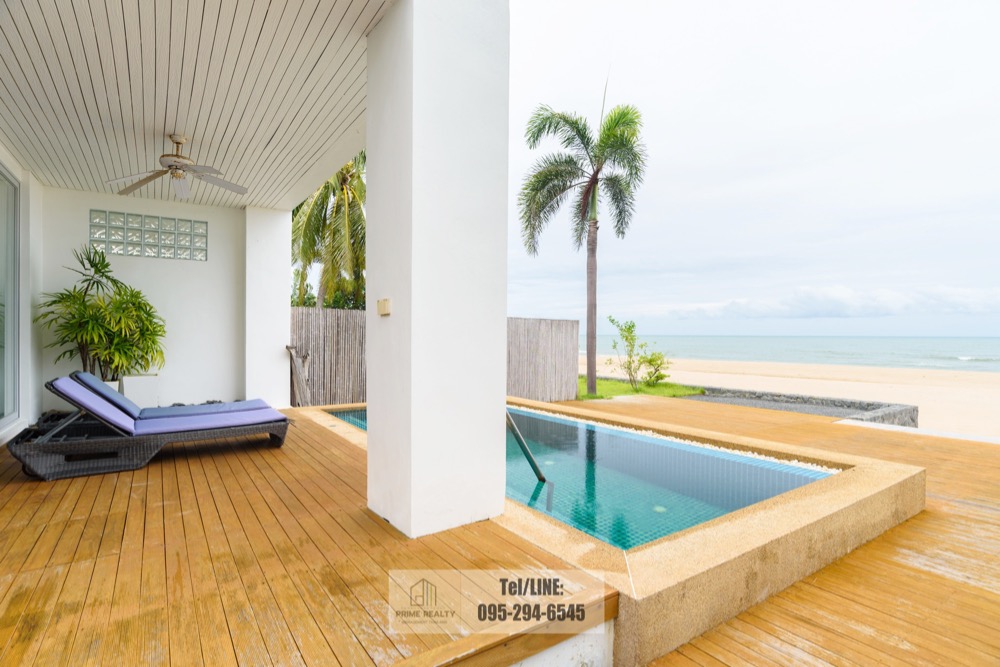 ขายบ้านหัวหิน ประจวบคีรีขันธ์ : ขายบ้านติดทะเลกุยบุรี สไตล์โมเดิร์น