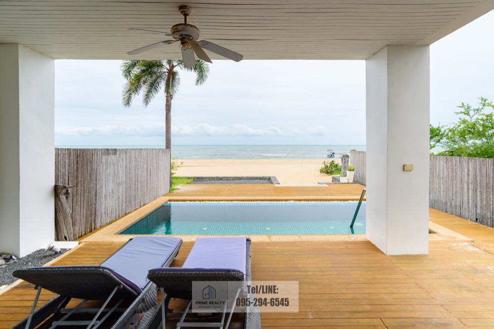 ขายบ้านหัวหิน ประจวบคีรีขันธ์ : ขายบ้านติดทะเลกุยบุรี สไตล์โมเดิร์น