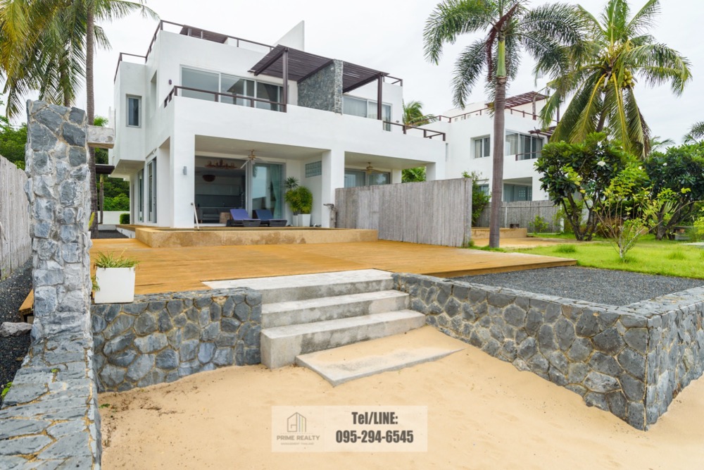 ขายบ้านหัวหิน ประจวบคีรีขันธ์ : ขายบ้านติดทะเลกุยบุรี สไตล์โมเดิร์น