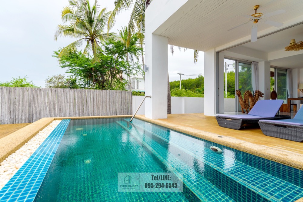 ขายบ้านหัวหิน ประจวบคีรีขันธ์ : ขายบ้านติดทะเลกุยบุรี สไตล์โมเดิร์น