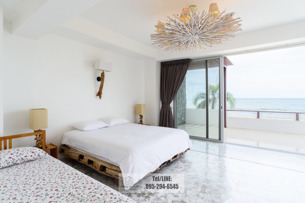 ขายบ้านหัวหิน ประจวบคีรีขันธ์ : ขายบ้านติดทะเลกุยบุรี สไตล์โมเดิร์น