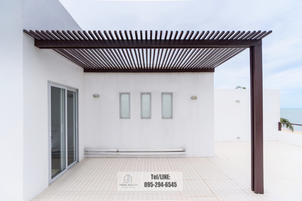 ขายบ้านหัวหิน ประจวบคีรีขันธ์ : ขายบ้านติดทะเลกุยบุรี สไตล์โมเดิร์น