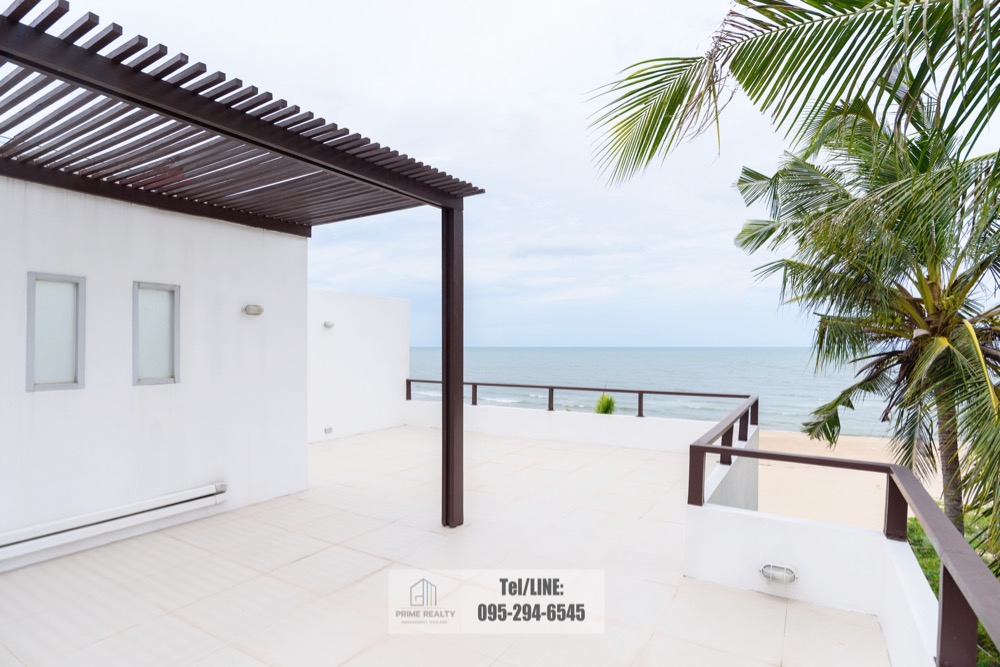 ขายบ้านหัวหิน ประจวบคีรีขันธ์ : ขายบ้านติดทะเลกุยบุรี สไตล์โมเดิร์น