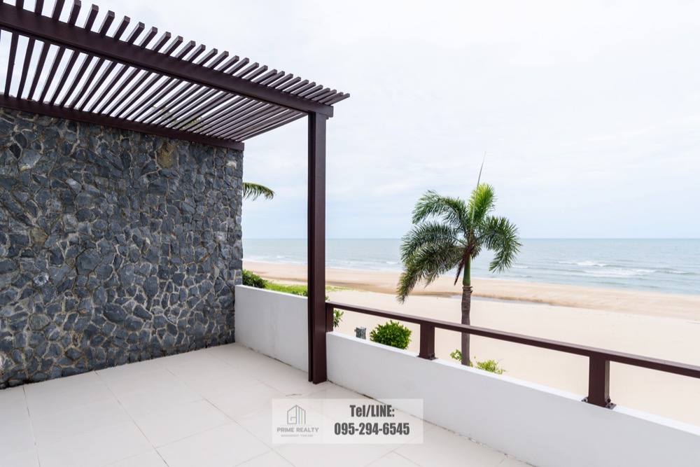 ขายบ้านหัวหิน ประจวบคีรีขันธ์ : ขายบ้านติดทะเลกุยบุรี สไตล์โมเดิร์น