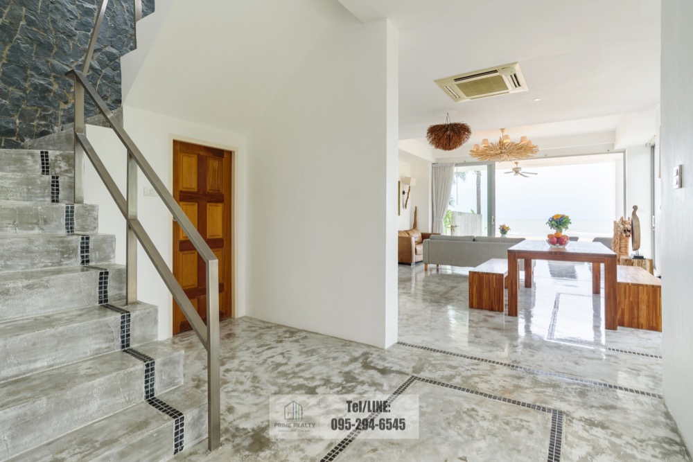 ขายบ้านหัวหิน ประจวบคีรีขันธ์ : ขายบ้านติดทะเลกุยบุรี สไตล์โมเดิร์น