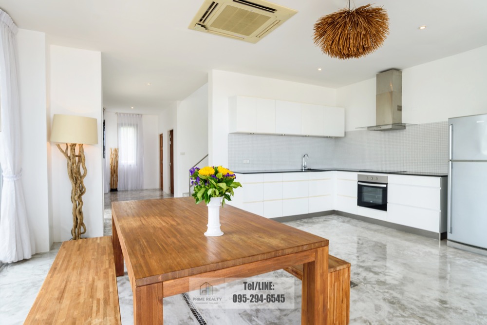 ขายบ้านหัวหิน ประจวบคีรีขันธ์ : ขายบ้านติดทะเลกุยบุรี สไตล์โมเดิร์น