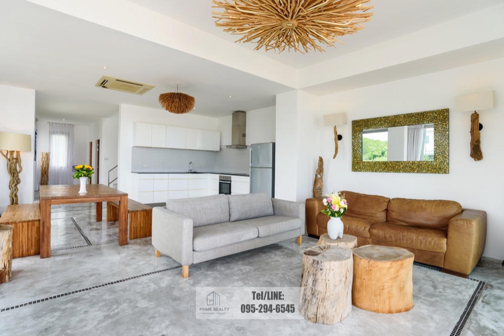 ขายบ้านหัวหิน ประจวบคีรีขันธ์ : ขายบ้านติดทะเลกุยบุรี สไตล์โมเดิร์น