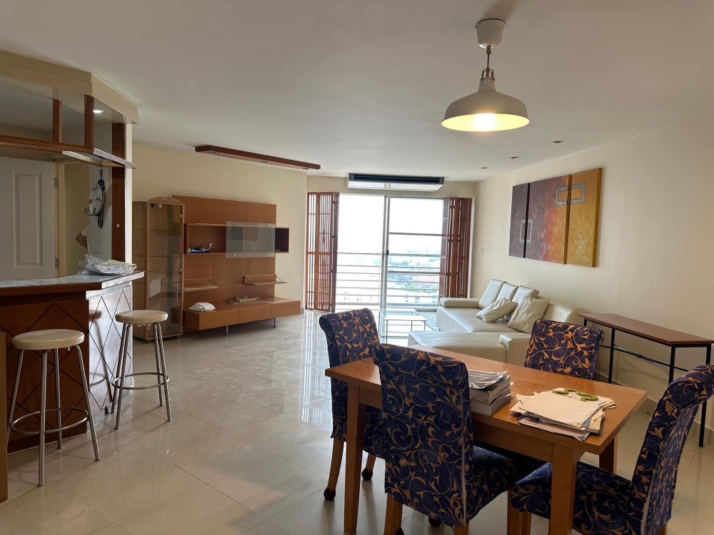 For RentCondoRama3 (Riverside),Satupadit : Condo For Rent at Bangkok Garden Narathiwas 24 Fully Furnished 104 SQ.M.