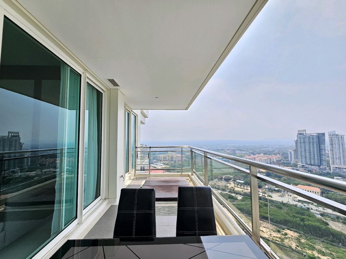 ให้เช่าคอนโดพัทยา บางแสน ชลบุรี สัตหีบ : For Rent 2 Bedroom Reflection Jomtien Jomtien Beach Pattaya 