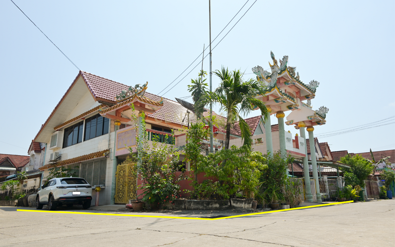 For SaleTownhomeEakachai, Bang Bon : Urgent sale! 2-story townhome, corner house “Baan Warocha 2” 73 sq m., Soi Ekachai 127, Ekachai Road/42-TH-67027