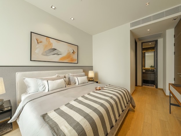 For RentCondoWitthayu, Chidlom, Langsuan, Ploenchit : for rent 1 bedroom biggest size 57sqm. fully furnished