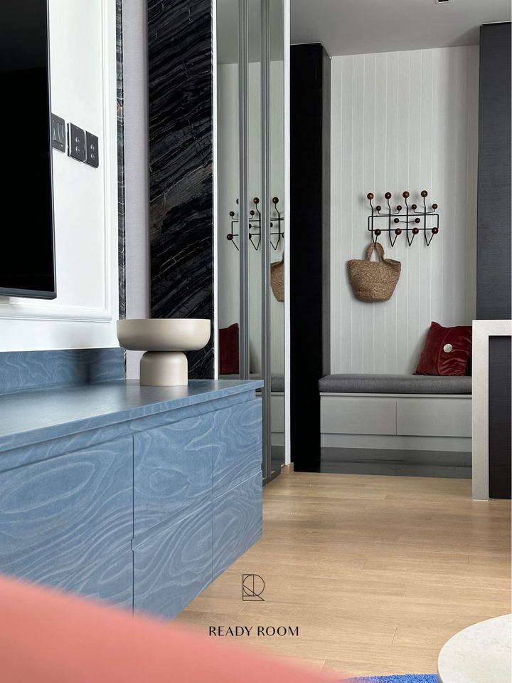 For RentCondoWitthayu, Chidlom, Langsuan, Ploenchit : 2 bedrooms, beautifully decorated, high floor, unblocked view, ready to move in.