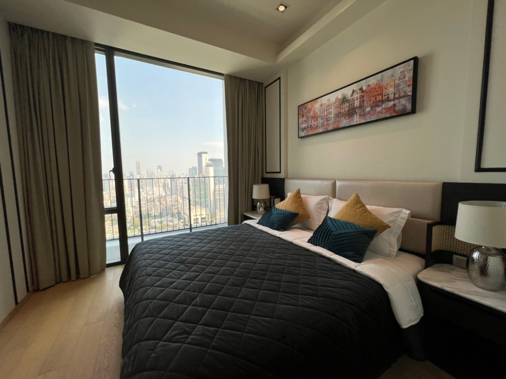 For RentCondoWitthayu, Chidlom, Langsuan, Ploenchit : for rent 1 bedroom - High floor at 28 Chidlom