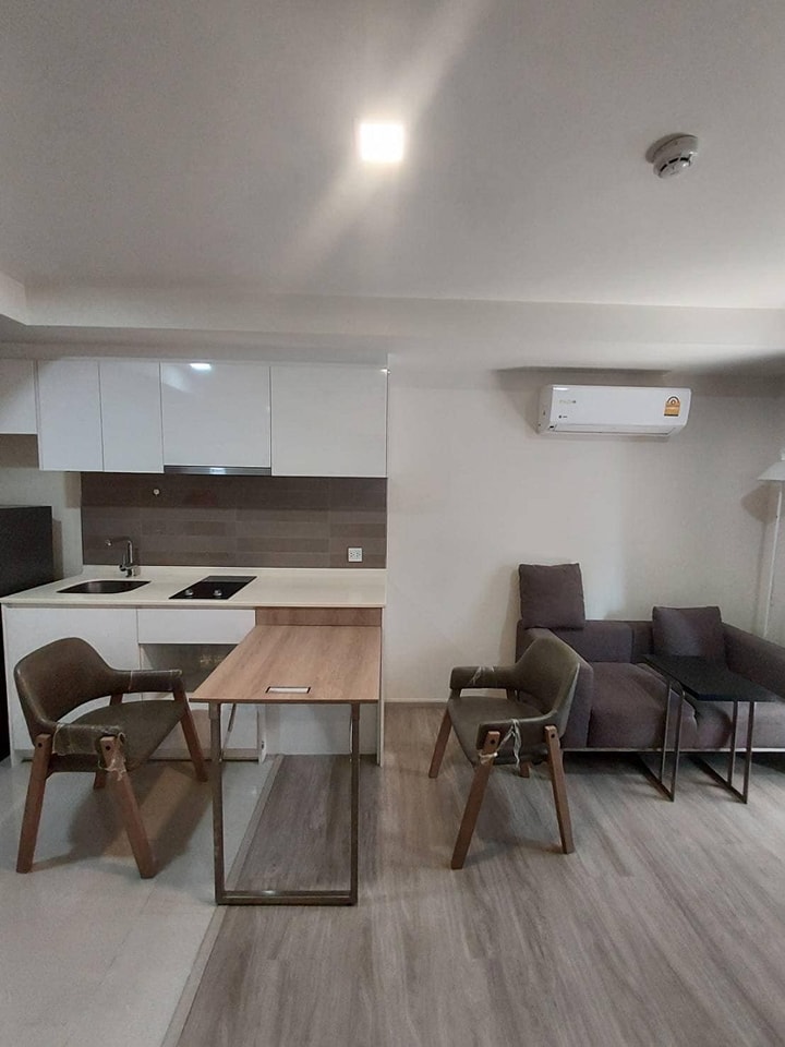 For SaleCondoRama9, Petchburi, RCA : S-MTRO101  Maestro 03 Ratchada-Rama 9, 7th floor, city view, 33.66 sq m., 1 bedroom, 1 bathroom, 4.29 million.064-959-8900