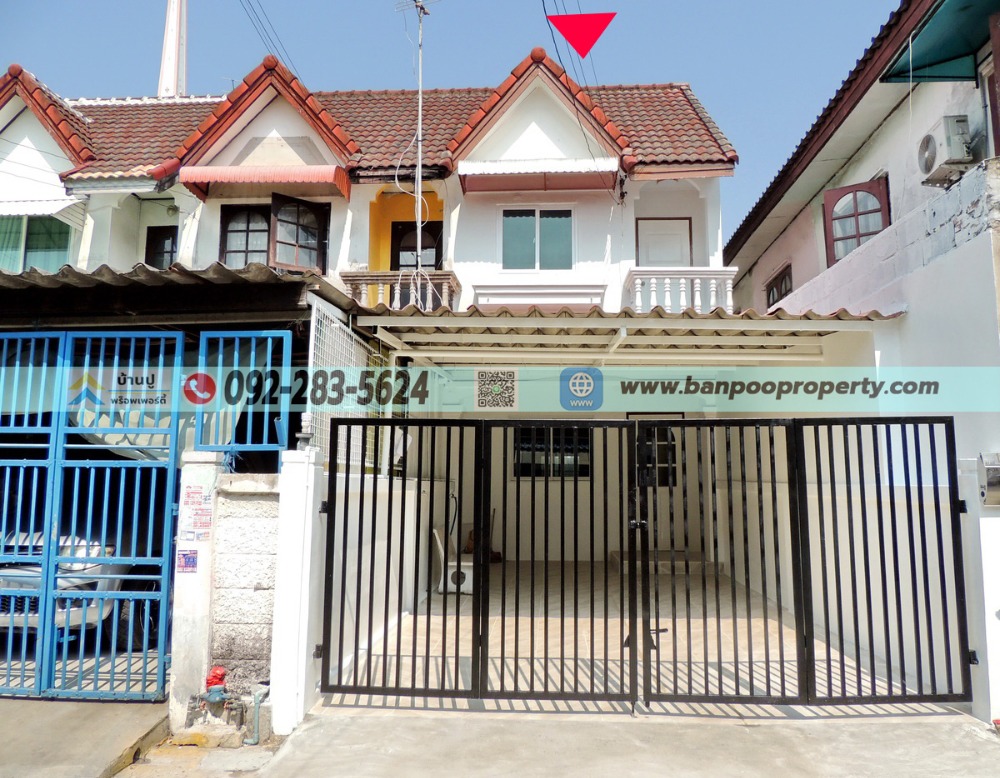 For SaleTownhomeLadkrabang, Suwannaphum Airport : Townhouse for sale, The Master Royal Suan Luang Rama 9, renovated, ready to move in, 24 sq m, the edge unit, Prawet District, Bangkok.