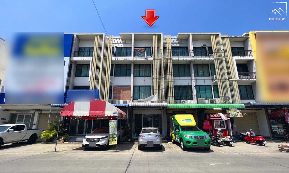 For SaleShop HouseLadkrabang, Suwannaphum Airport : Fifth Avenue Ladkrabang: Fifth Avenue Ladkrabang - 4-story home office, quality location, near Ladkrabang Industrial Estate. Suvarnabhumi Airport, cheap price, selling at a loss!!