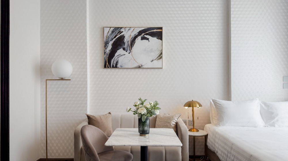 For RentCondoRatchathewi,Phayathai : 🔥Available🔥 Condo for rent, Park Origin Phayathai 1 Bedroom walk in closet 29 sq m. 🔥 Near BTS Phaya Thai, new room, high ceiling, beautifully decorated, fully furnished, free WI-FI.