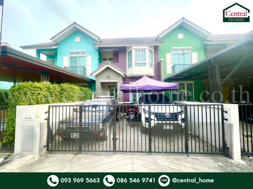 For SaleTownhomePathum Thani,Rangsit, Thammasat : Townhome The Foreshore Rangsit Klong 4