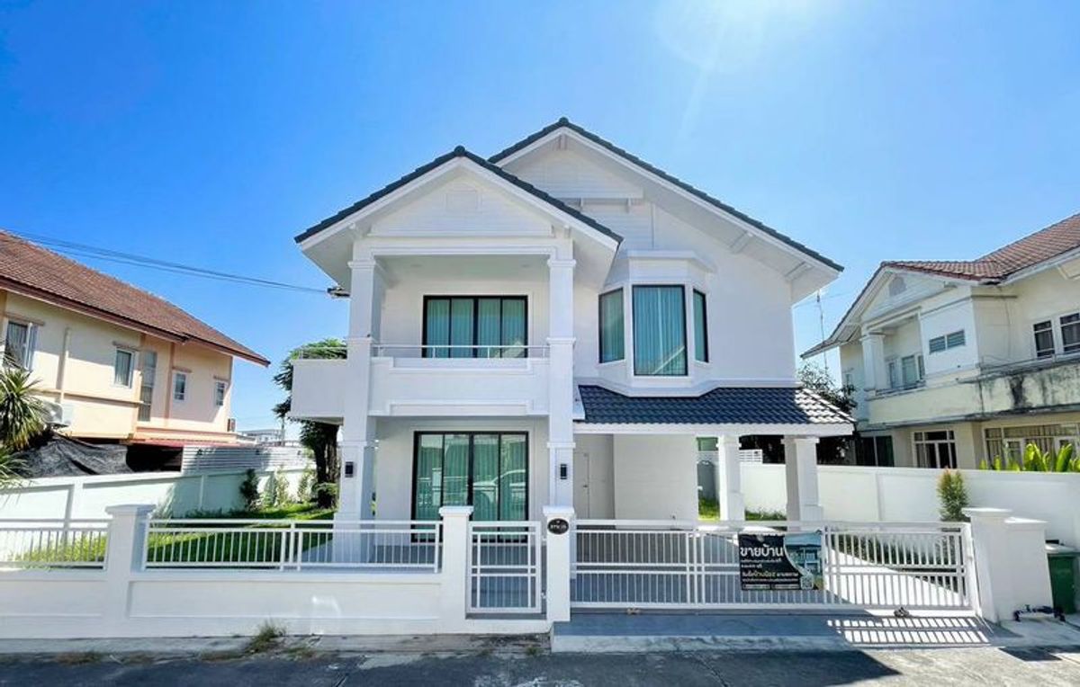 ขายบ้านศรีราชา แหลมฉบัง บ้านบึง : ขายบ้านเดี่ยว สไตล์อังกฤษ| หมู่บ้านสมาร์ทโฮม ศรีราชา ใกล้เจพาร์ค นิฮอนมูระ