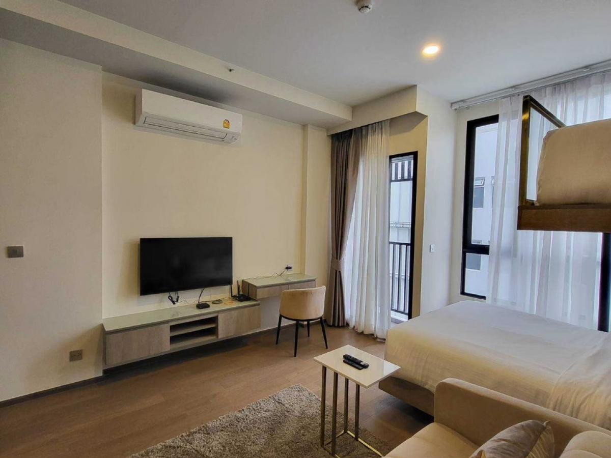 ให้เช่าคอนโดราชเทวี พญาไท : 🔥ห้องว่างพร้อมเข้าอยู่🔥🔥 ให้เช่าคอนโด 1 Bedroom with Bunk bed 29 sqm. 🔥 ใกล้ BTS พญาไท เพียง 300 เมตร ห้องใหม่ เพดานสูง ฟรี Wi-Fi