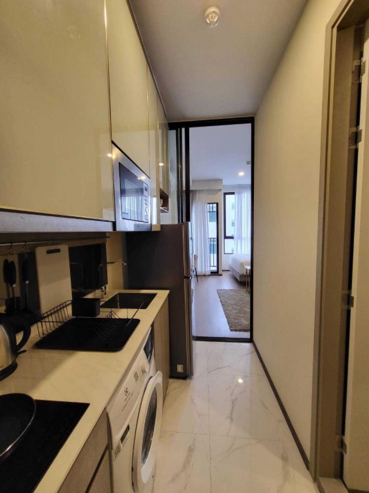 ให้เช่าคอนโดราชเทวี พญาไท : 🔥ห้องว่างพร้อมเข้าอยู่🔥🔥 ให้เช่าคอนโด 1 Bedroom with Bunk bed 29 sqm. 🔥 ใกล้ BTS พญาไท เพียง 300 เมตร ห้องใหม่ เพดานสูง ฟรี Wi-Fi