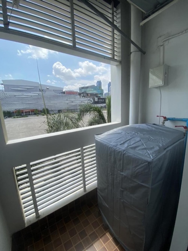 For SaleCondoRama9, Petchburi, RCA : S-KRG105  Kris Garden Rama 9, 4th floor, city view, 33.4 sq m., 1 bedroom, 1 bathroom, 2.45 million. 064-959-8900