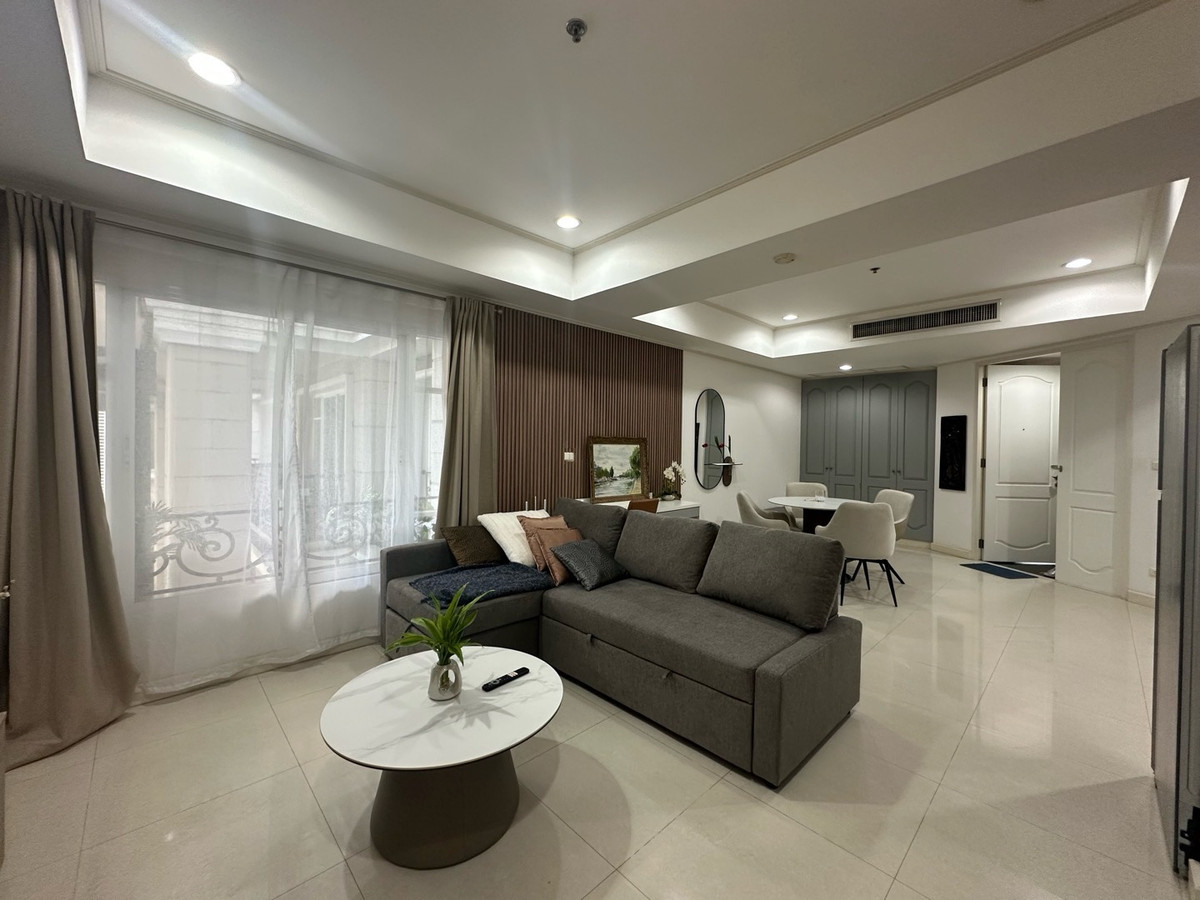 For RentCondoSukhumvit, Asoke, Thonglor : 2 bedroom unit for rent on soi Sukhumvit 36 (low floor but greenery view)