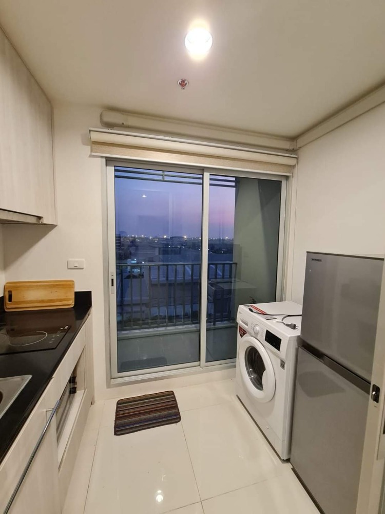 For RentCondoSamut Prakan,Samrong : 🛟Condo for rent NiChe Mono Sukhumvit Puchao, size 39 sq m., 1 bedroom, beautiful room, fully furnished, next to BTS Pu Chao, rent only 12000-