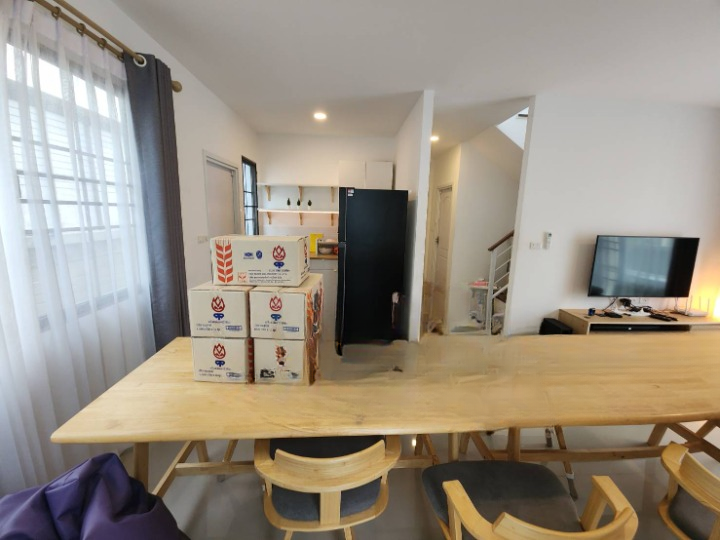 ให้เช่าบ้านนนทบุรี บางใหญ่ บางบัวทอง : ให้เช่าบ้านเดี่ยว เสนา วิลเลจ วงแหวน - บางบัวทอง ใกล้ ดูโฮม บางบัวทอง เพียง 1 นาที