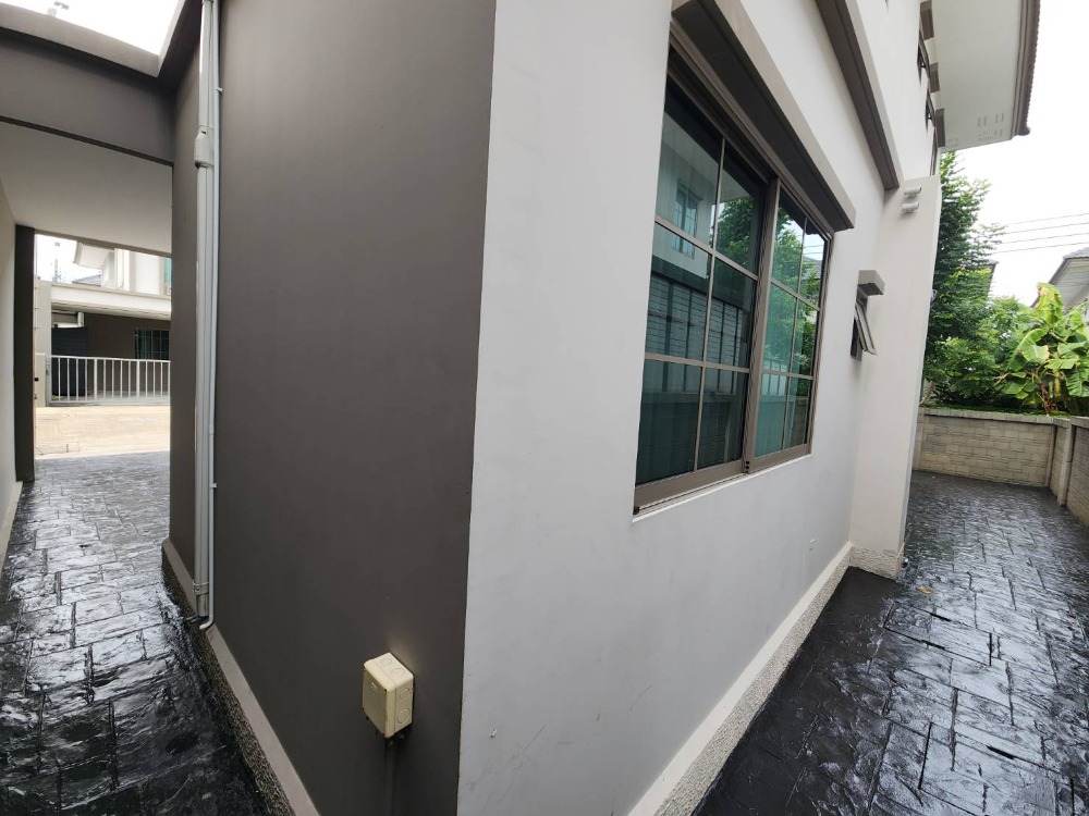 ให้เช่าบ้านนนทบุรี บางใหญ่ บางบัวทอง : ให้เช่าบ้านเดี่ยว เสนา วิลเลจ วงแหวน - บางบัวทอง ใกล้ ดูโฮม บางบัวทอง เพียง 1 นาที