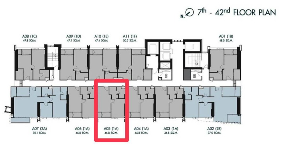Sale DownCondoRama 8, Samsen, Ratchawat : Selling down payment, 1 bedroom, Chao Phraya River view.