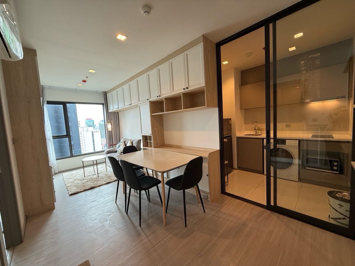 For RentCondoRama9, Petchburi, RCA : 🔥Life Asoke Rama 9🔥Beautiful 1 bedroom ❤️‍🔥Ready to move in ‼️25,000💰