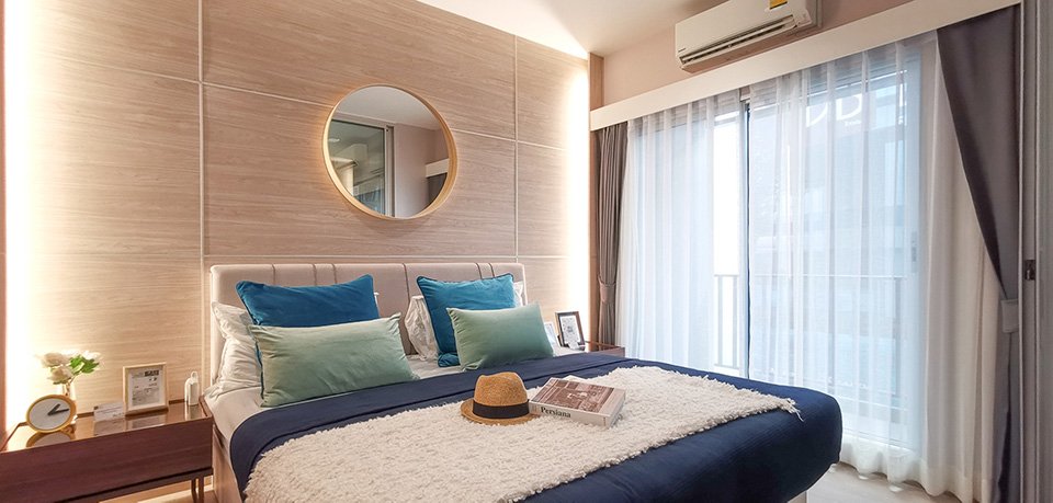 ขายคอนโดสมุทรปราการ สำโรง : Niche Mono Sukhumvit - Puchao (นิช โมโน สุขุมวิท - ปู่เจ้า) ขาย 1 นอน