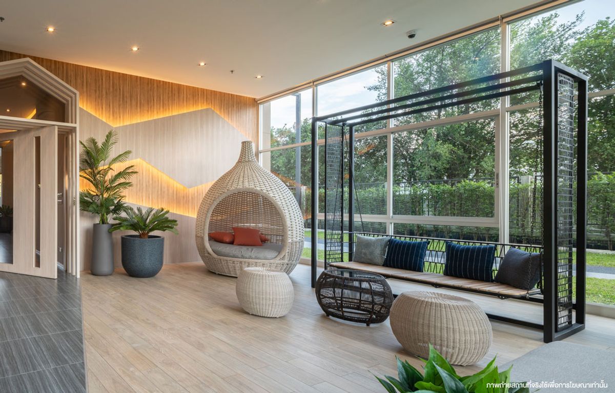 For SaleCondoPinklao, Charansanitwong : Lumpini Park Borommaratchachonnani - Sirindhorn 🍃New condo ready to move in 🏙️🌇Resort style, shady, provides privacy..convenient transportation.