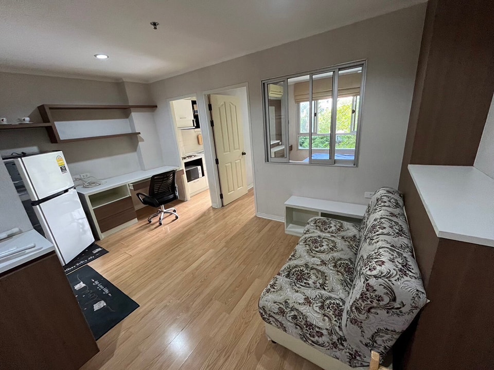 For SaleCondoNawamin, Ramindra : S-LIN124 Lumpini Ville Ramintra-Lak Si, 3rd floor, city view, 31 sq m., 1 bedroom, 1 bathroom, 1.8 million. 064-959-8900