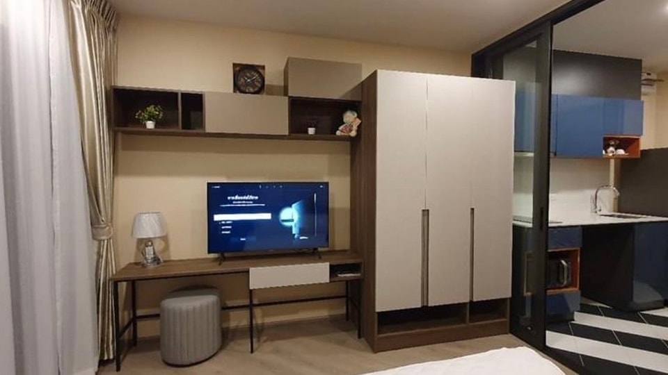 For SaleCondoVipawadee, Don Mueang, Lak Si : S-TBSM112 The Base Saphan Mai, 5th floor, garden view, 25 sq m., 1 bedroom, 1 bathroom, 2.987 million. 064-959-8900