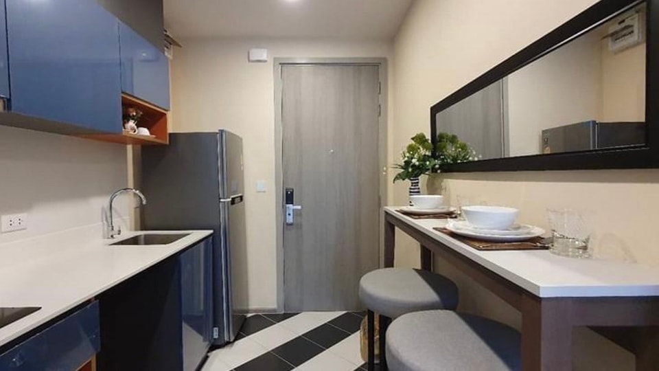 For SaleCondoVipawadee, Don Mueang, Lak Si : S-TBSM112 The Base Saphan Mai, 5th floor, garden view, 25 sq m., 1 bedroom, 1 bathroom, 2.987 million. 064-959-8900