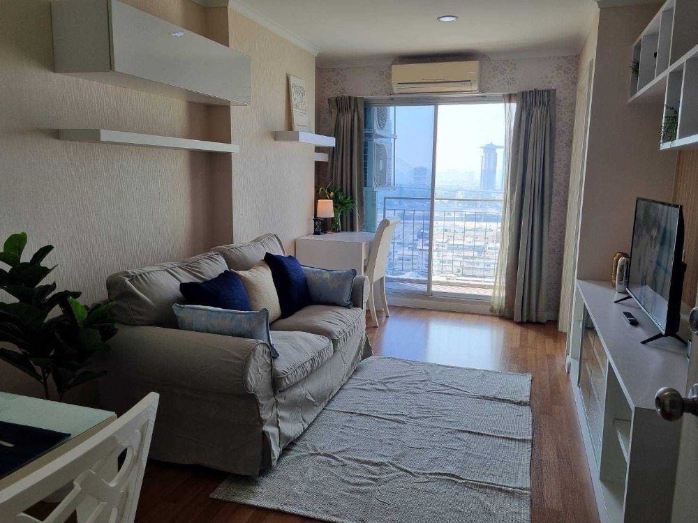 For SaleCondoRama3 (Riverside),Satupadit : S-LPRR101 Condo for sale Lumpini Greenview Rama 3, floor 21, building C, 32.44 sq m., price 2.7 million baht, 064-959-8900