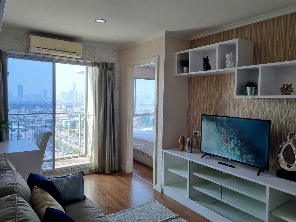 For SaleCondoRama3 (Riverside),Satupadit : S-LPRR101 Condo for sale Lumpini Greenview Rama 3, floor 21, building C, 32.44 sq m., price 2.7 million baht, 064-959-8900