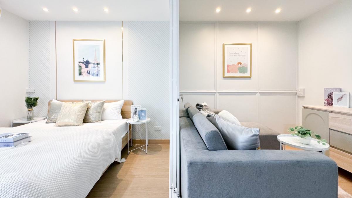 ขายคอนโดบางนา แบริ่ง ลาซาล : ✨️✨️𝐖𝐨𝐰 𝐖𝐨𝐰 𝐖𝐨𝐰 🌲🌲️ 𝟭 𝗯𝗲𝗱𝗿𝗼𝗼𝗺  กั้นห้องเป็นสัดส่วน  ห้องครัวแยก #พร้อมอยู่ #ฟรีเฟอร์ #ดูแลยื่นกู้จนถึงวันโอน✨️✨️