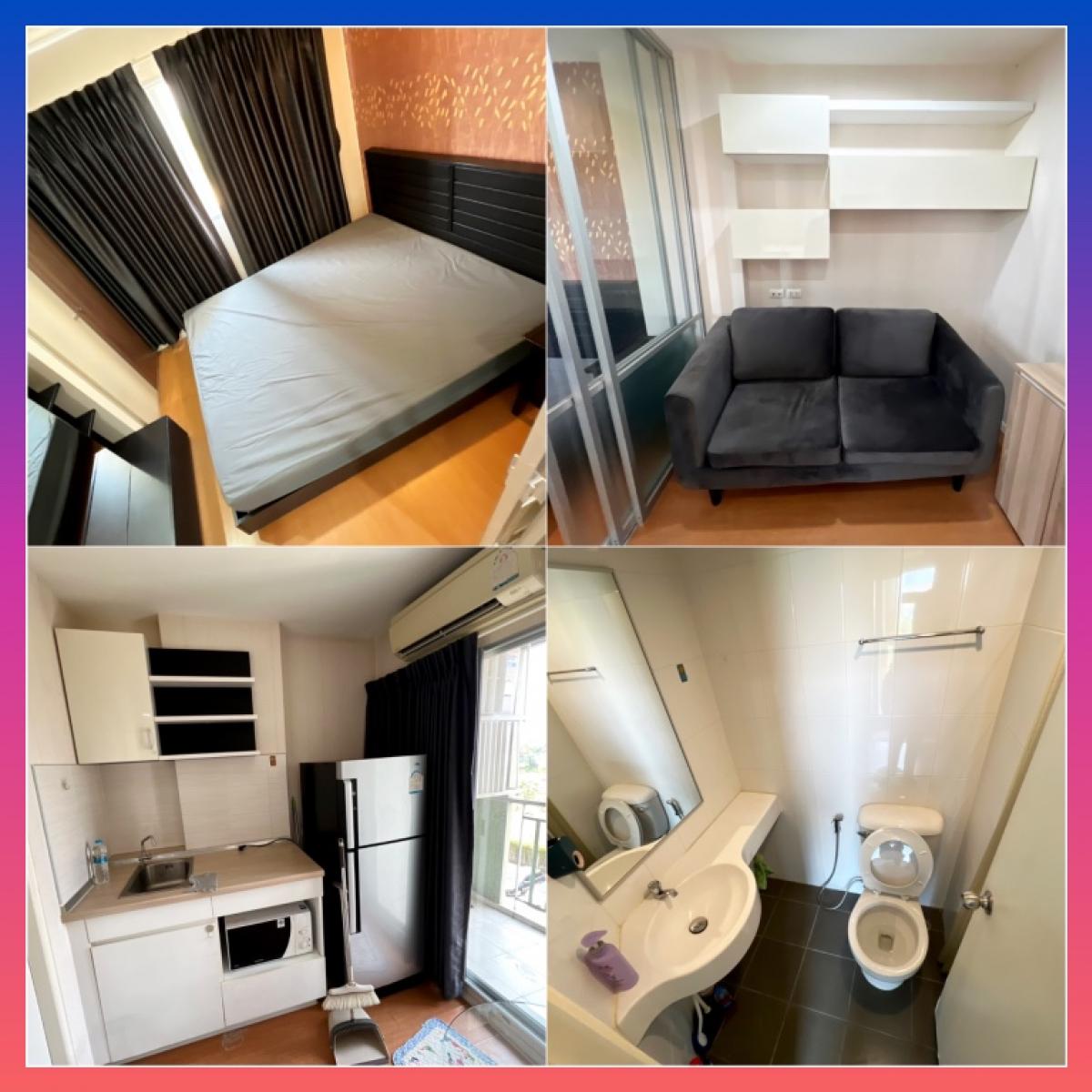 For RentCondoSeri Thai, Ramkhamhaeng Nida : Lumpini NIDA Serithai Phase 2 Condo for rent near The Mall Bangkapi, Kasemrad Hospital, Ramkhamhaeng Fashion Ramintra, Amway Building.