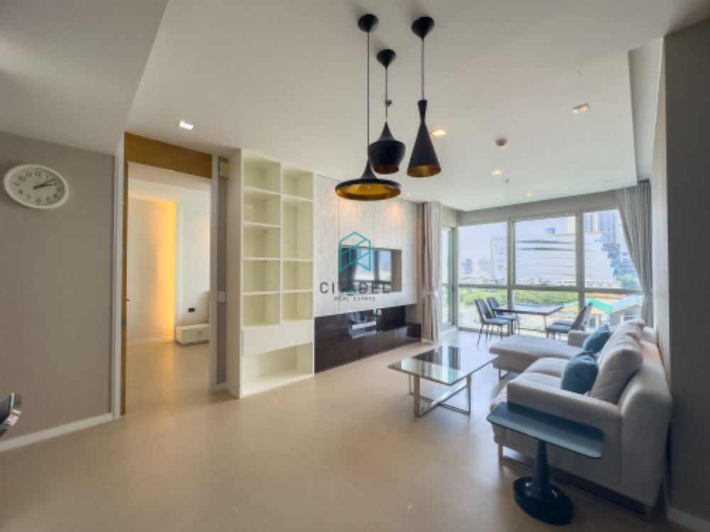 ให้เช่าคอนโดวงเวียนใหญ่ เจริญนคร : The River by Raimon Land - Cozy 1 Bed Condo for Rent Facing IconSiam!