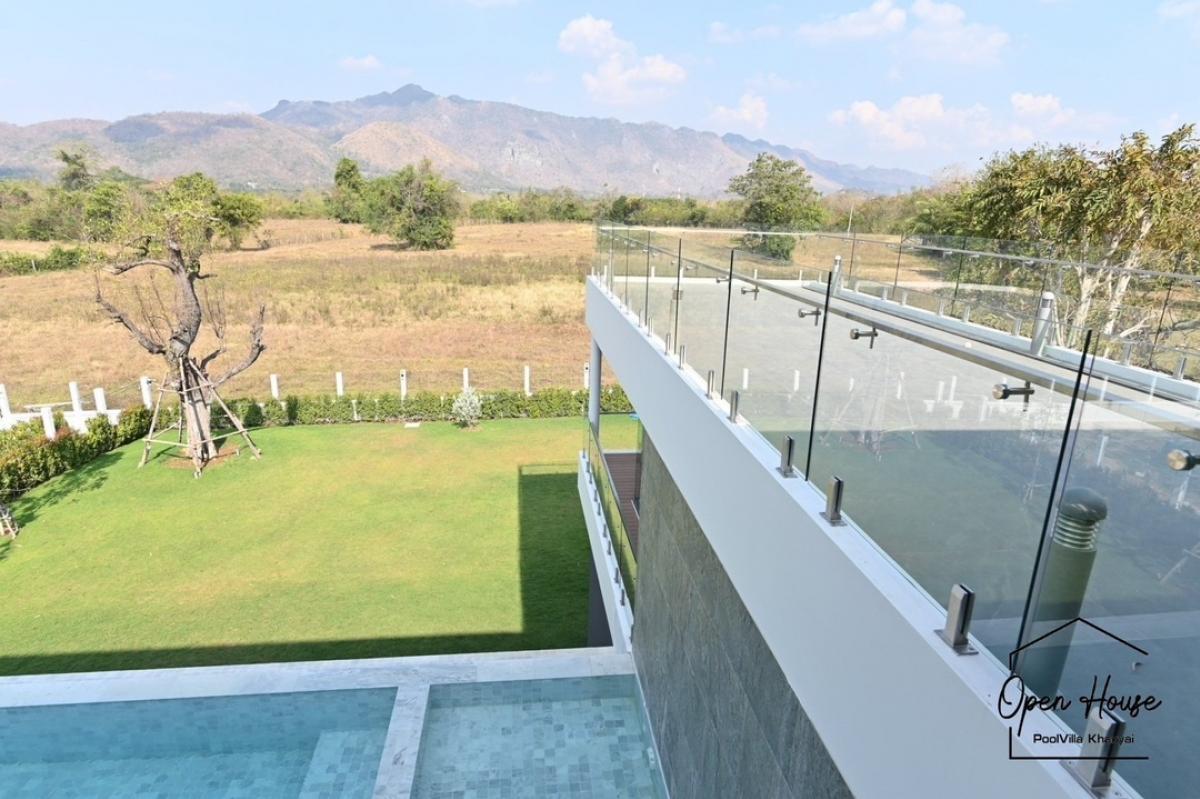 ขายบ้านปากช่อง เขาใหญ่ : 📢👇ขาย บ้านใหม่  วิวเขา 360 องศา พร้อมสระว่ายน้ำ ระบบเกลือ ตั้งอยู่ในพื้นที่ ที่อากาศดี ตลอดปี (กุดคล้า) บ้านหลังใหญ่ พื้นที่ใหญ่ ตกแต่งครบ พร้อมเข้าอยู่