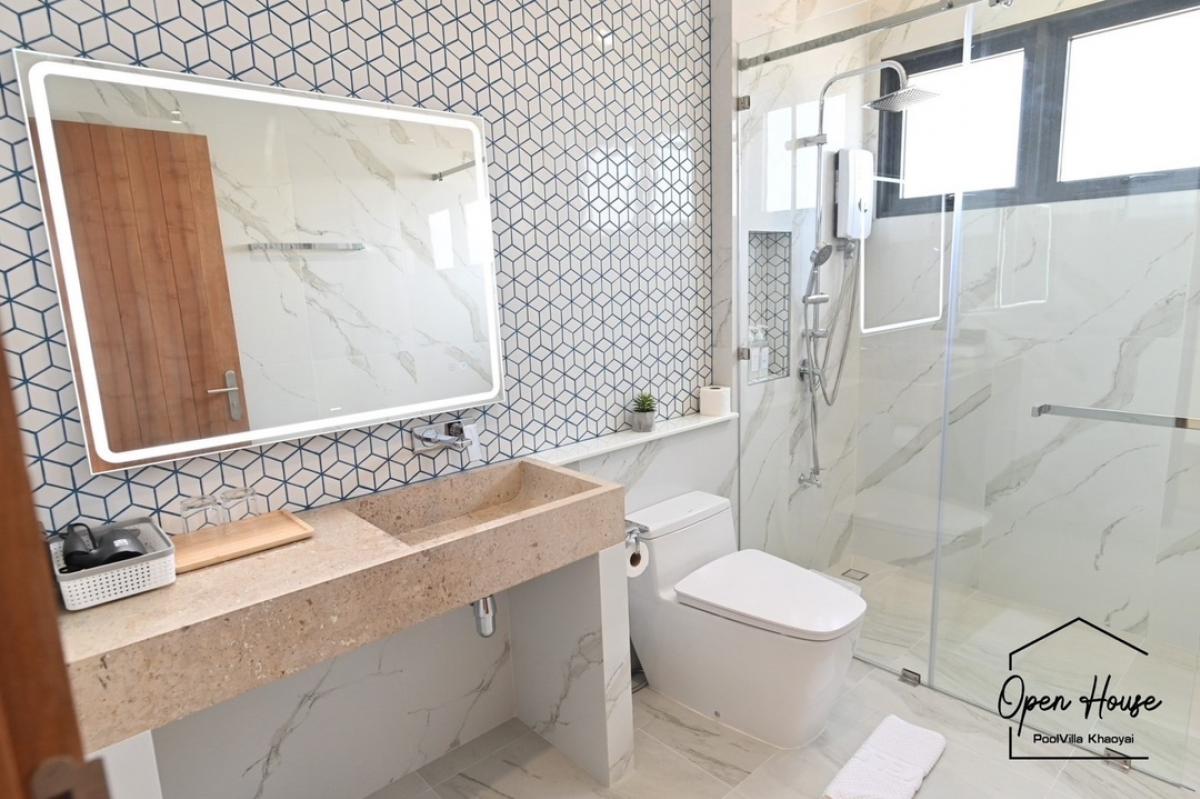 ขายบ้านปากช่อง เขาใหญ่ : 📢👇ขาย บ้านใหม่  วิวเขา 360 องศา พร้อมสระว่ายน้ำ ระบบเกลือ ตั้งอยู่ในพื้นที่ ที่อากาศดี ตลอดปี (กุดคล้า) บ้านหลังใหญ่ พื้นที่ใหญ่ ตกแต่งครบ พร้อมเข้าอยู่